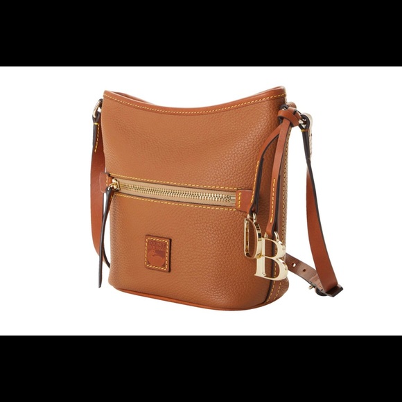 DOONEY BOURKE PEBBLE GRAIN ZIP SAC NEW CARAMEL - Picture 2 of 14